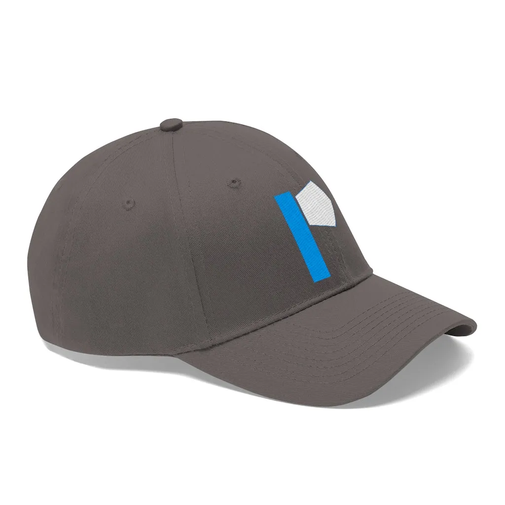 "P" Initial Adult Cap