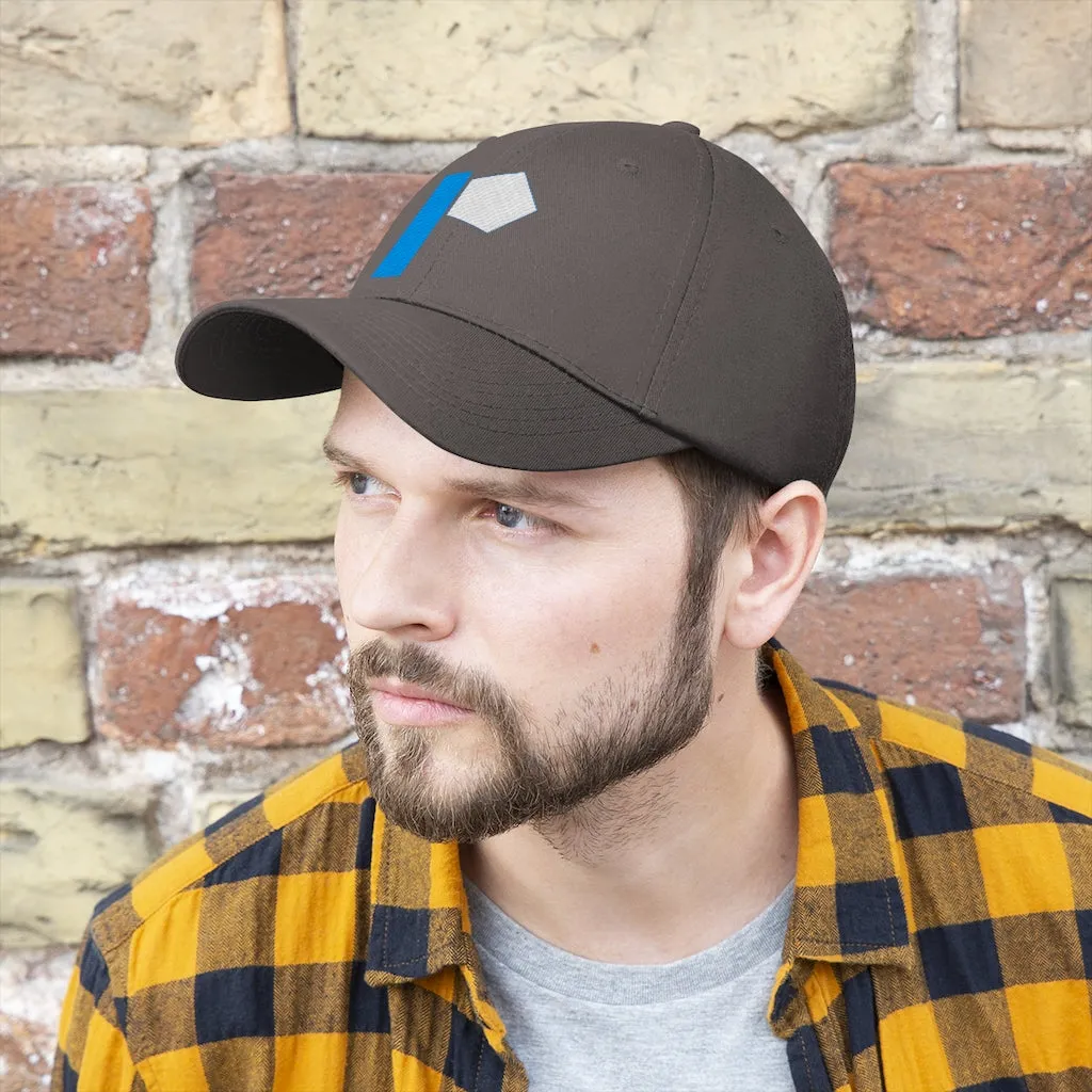 "P" Initial Adult Cap