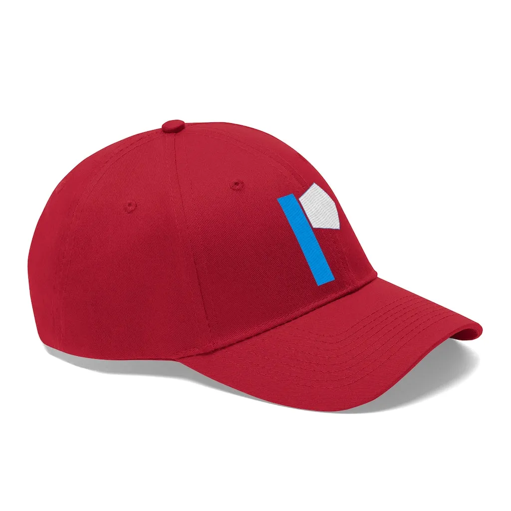 "P" Initial Adult Cap