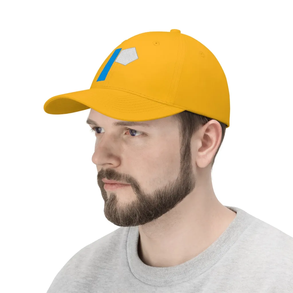 "P" Initial Adult Cap