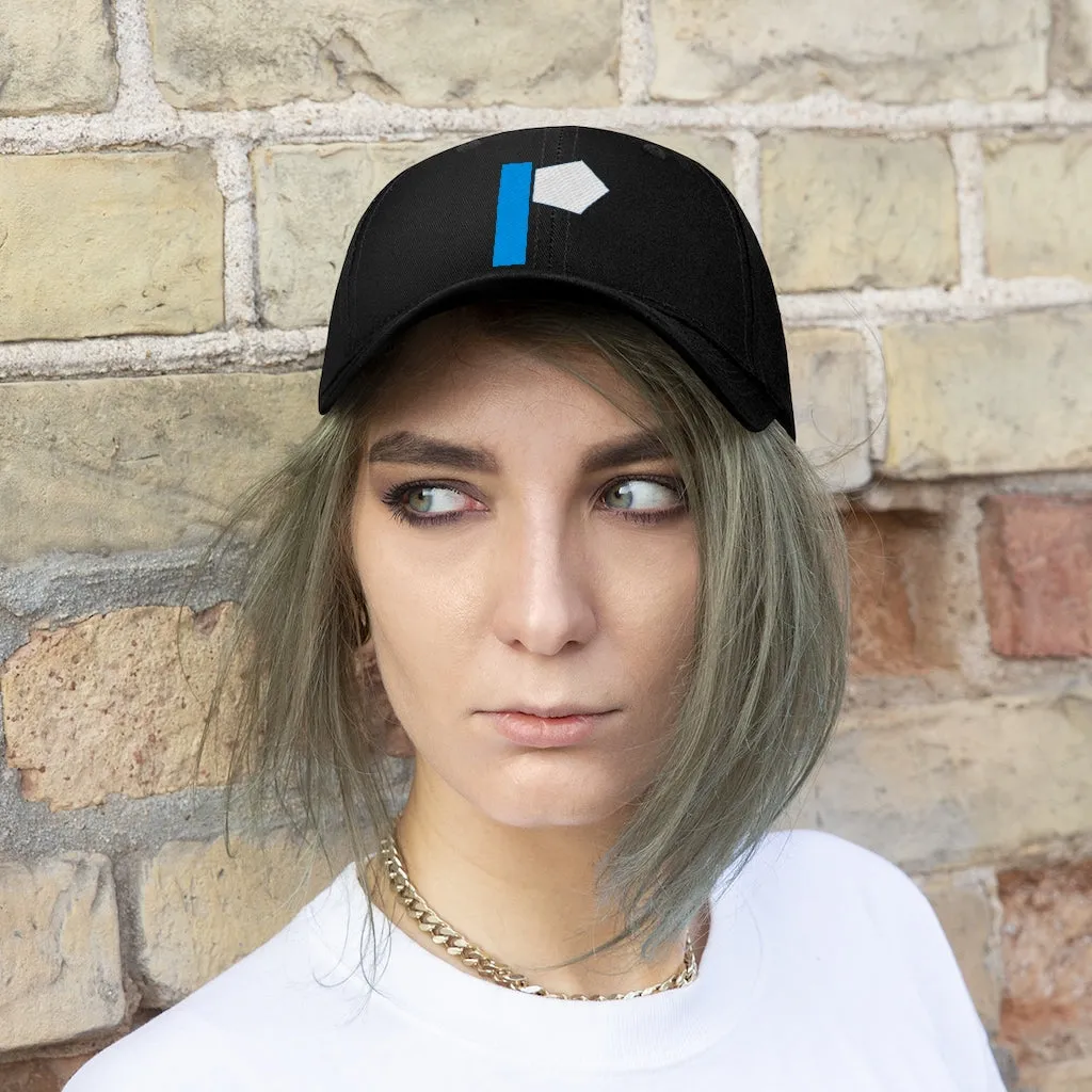 "P" Initial Adult Cap