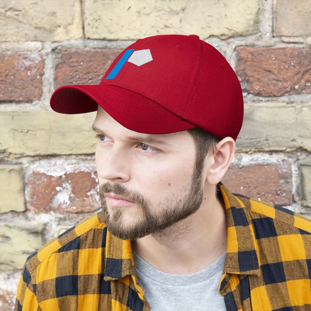 "P" Initial Adult Cap