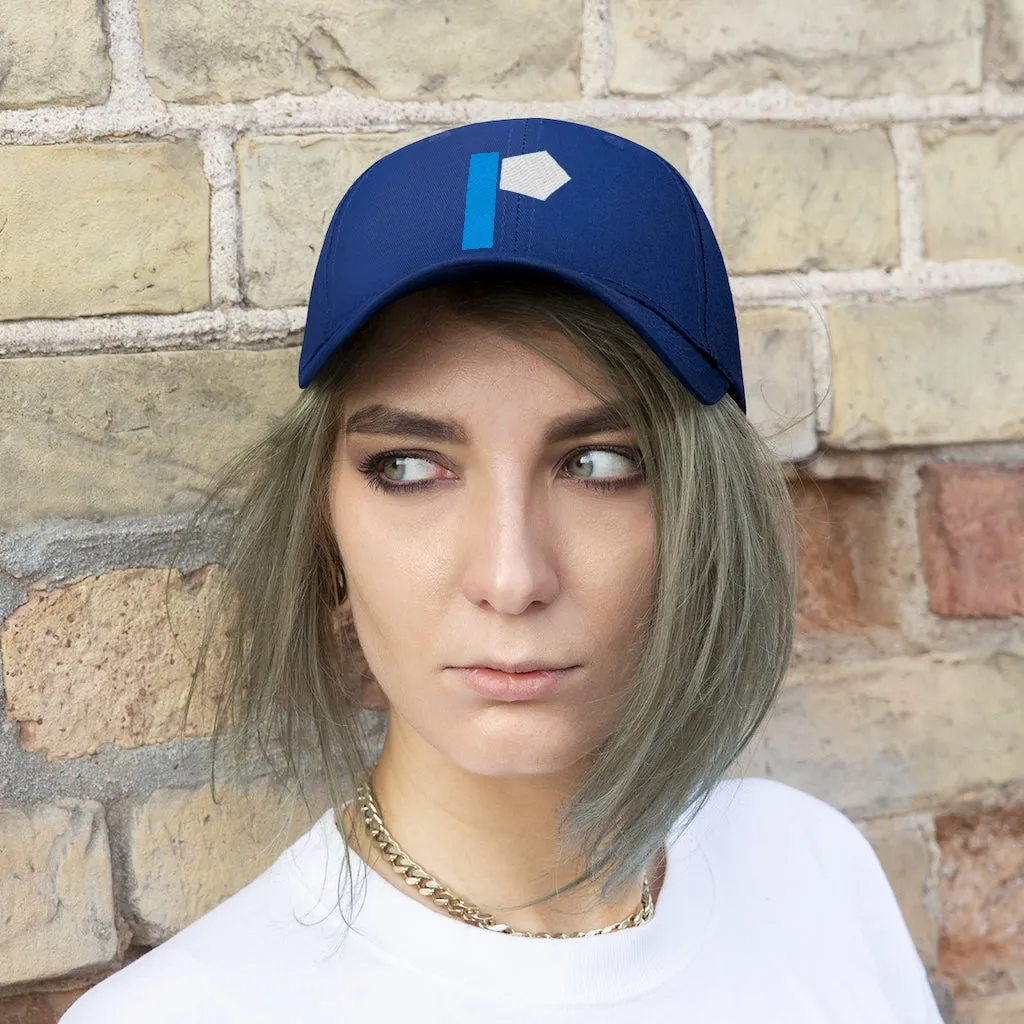 "P" Initial Adult Cap
