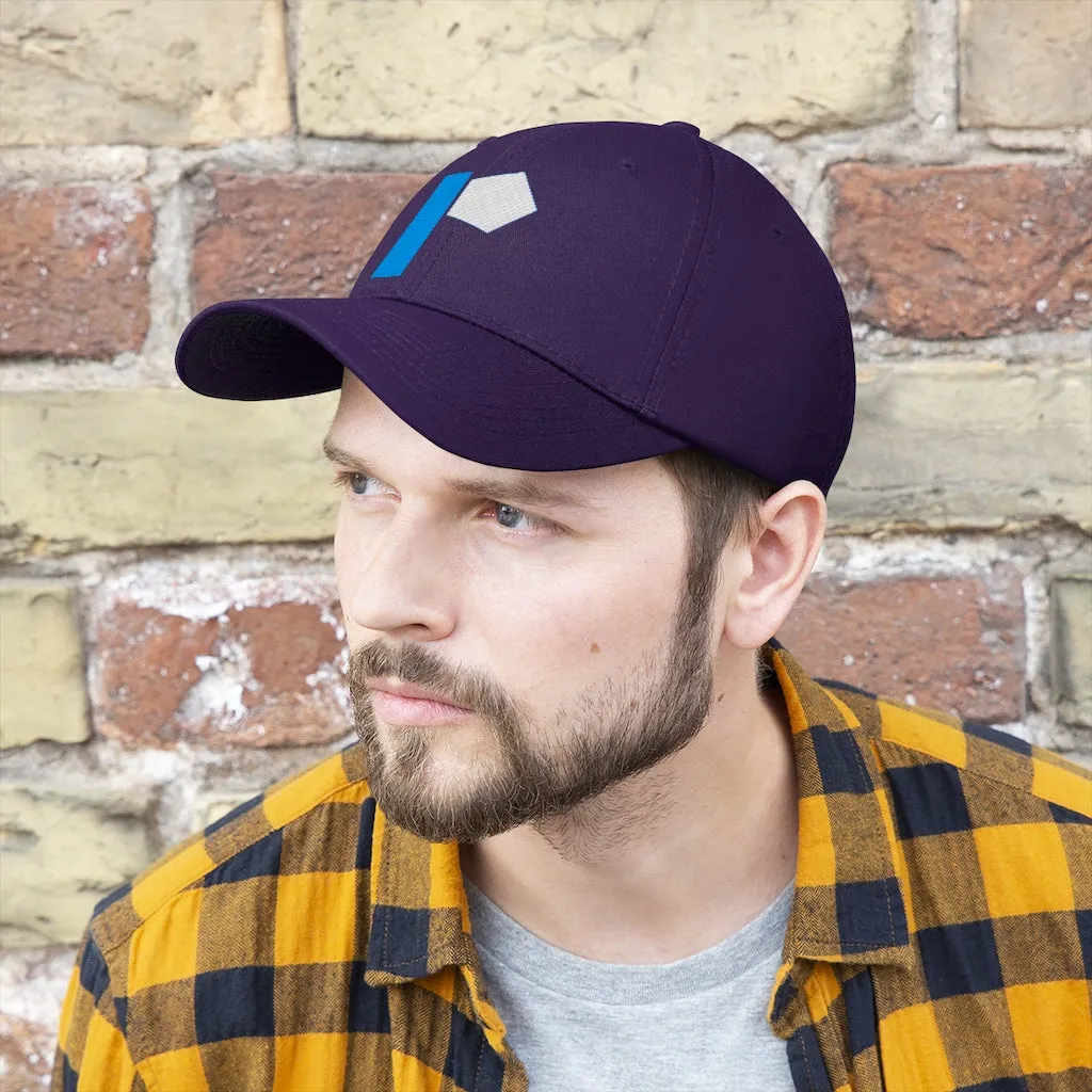 "P" Initial Adult Cap