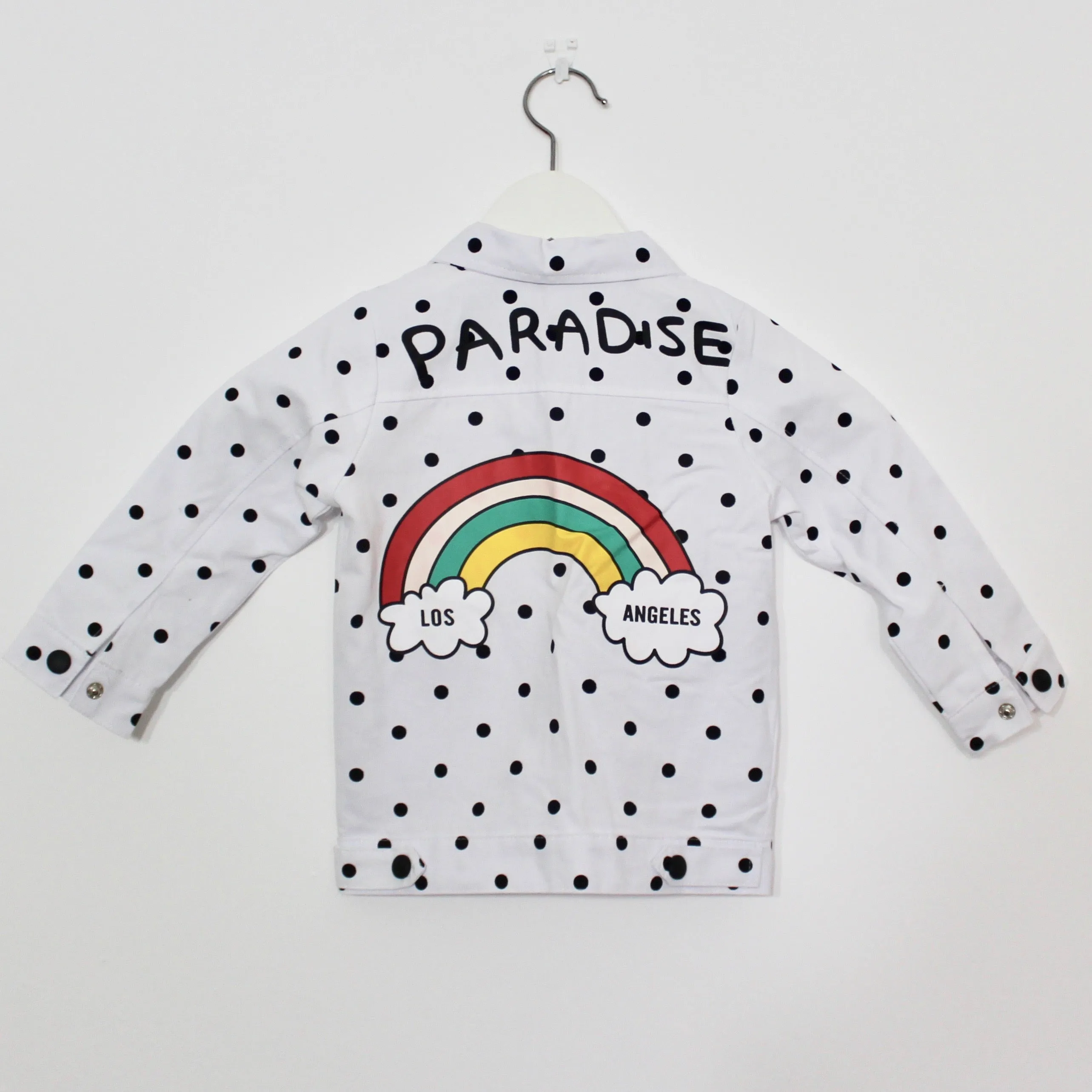 Rainbow Paradise Button Up Shirt