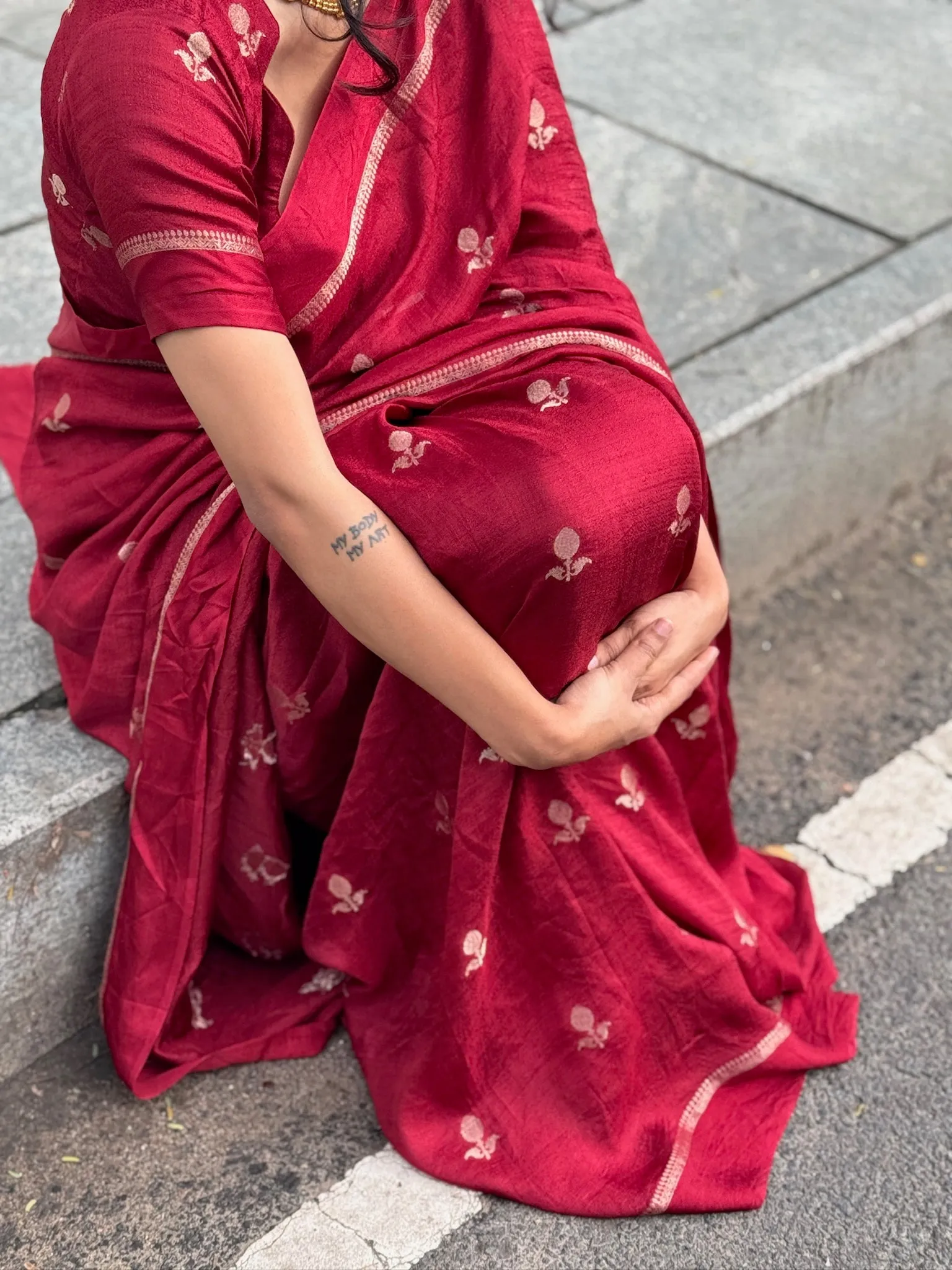 RANI MAROON-PREBOOKING ONLY