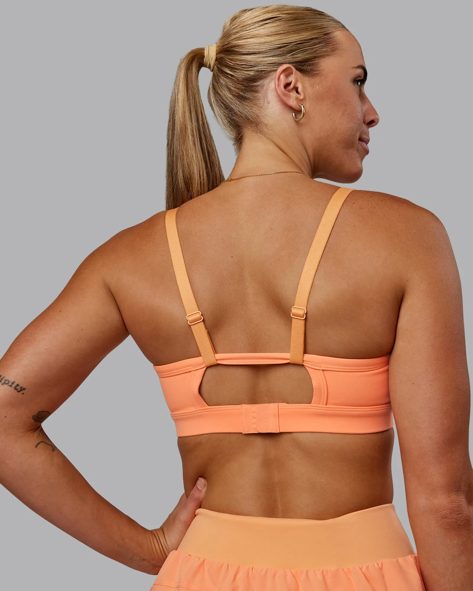 Rapid Sports Bra - Cantaloupe