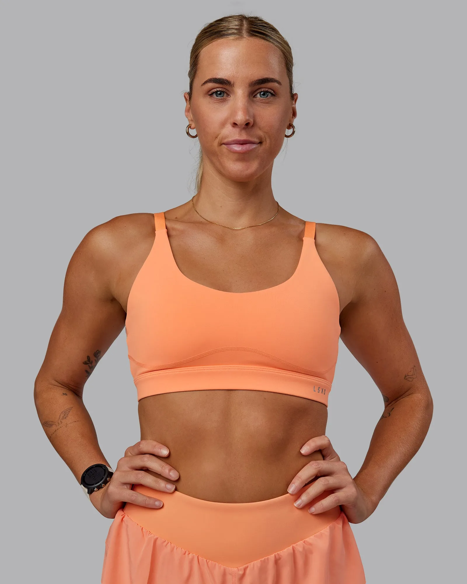 Rapid Sports Bra - Cantaloupe