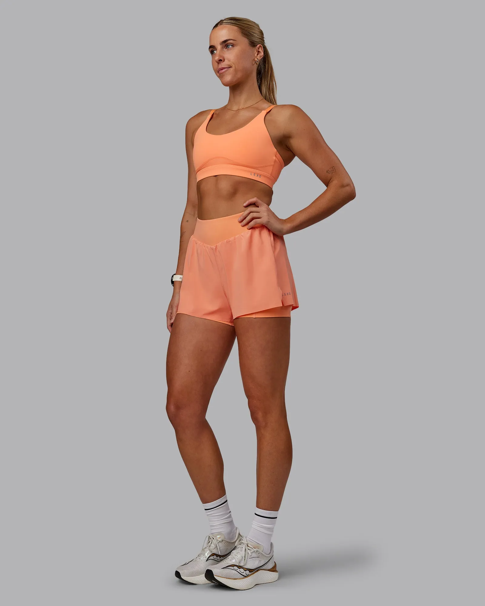 Rapid Sports Bra - Cantaloupe