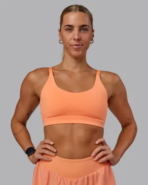 Rapid Sports Bra - Cantaloupe