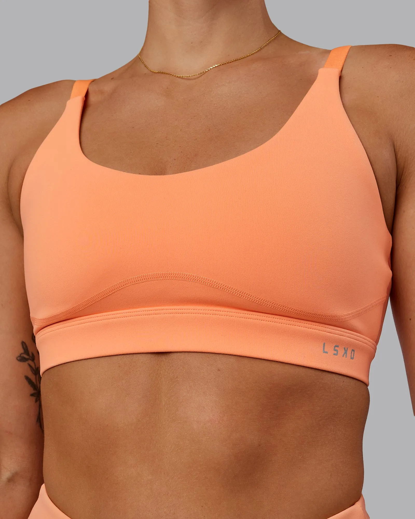 Rapid Sports Bra - Cantaloupe