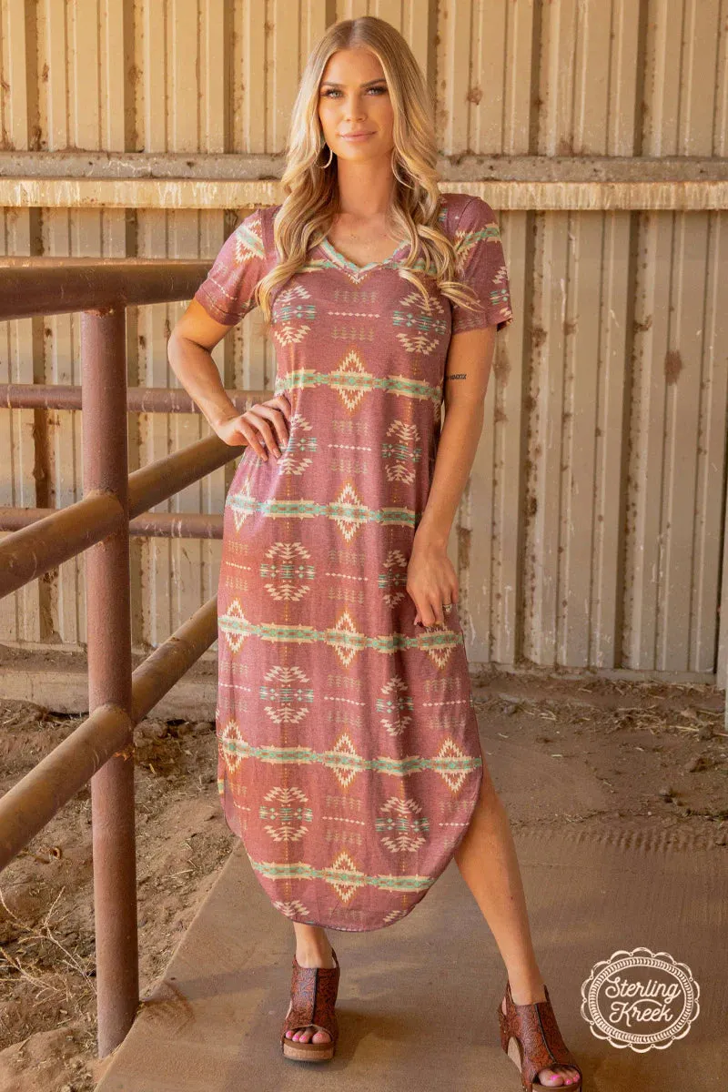 Red River-maxi dress