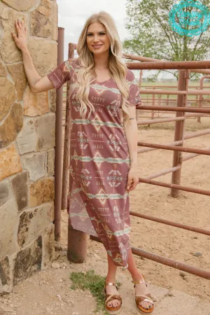 Red River-maxi dress