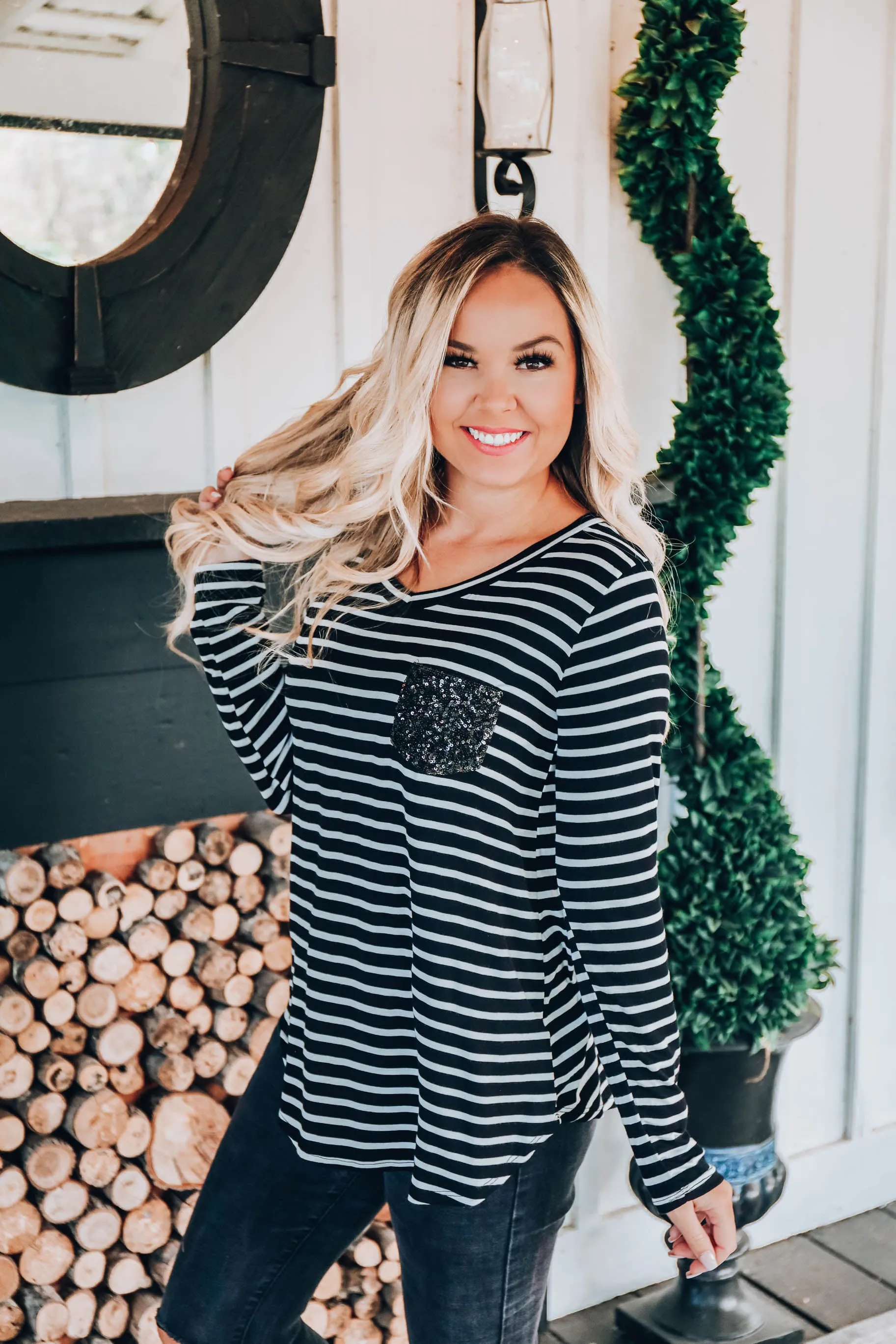 Regency Striped Top