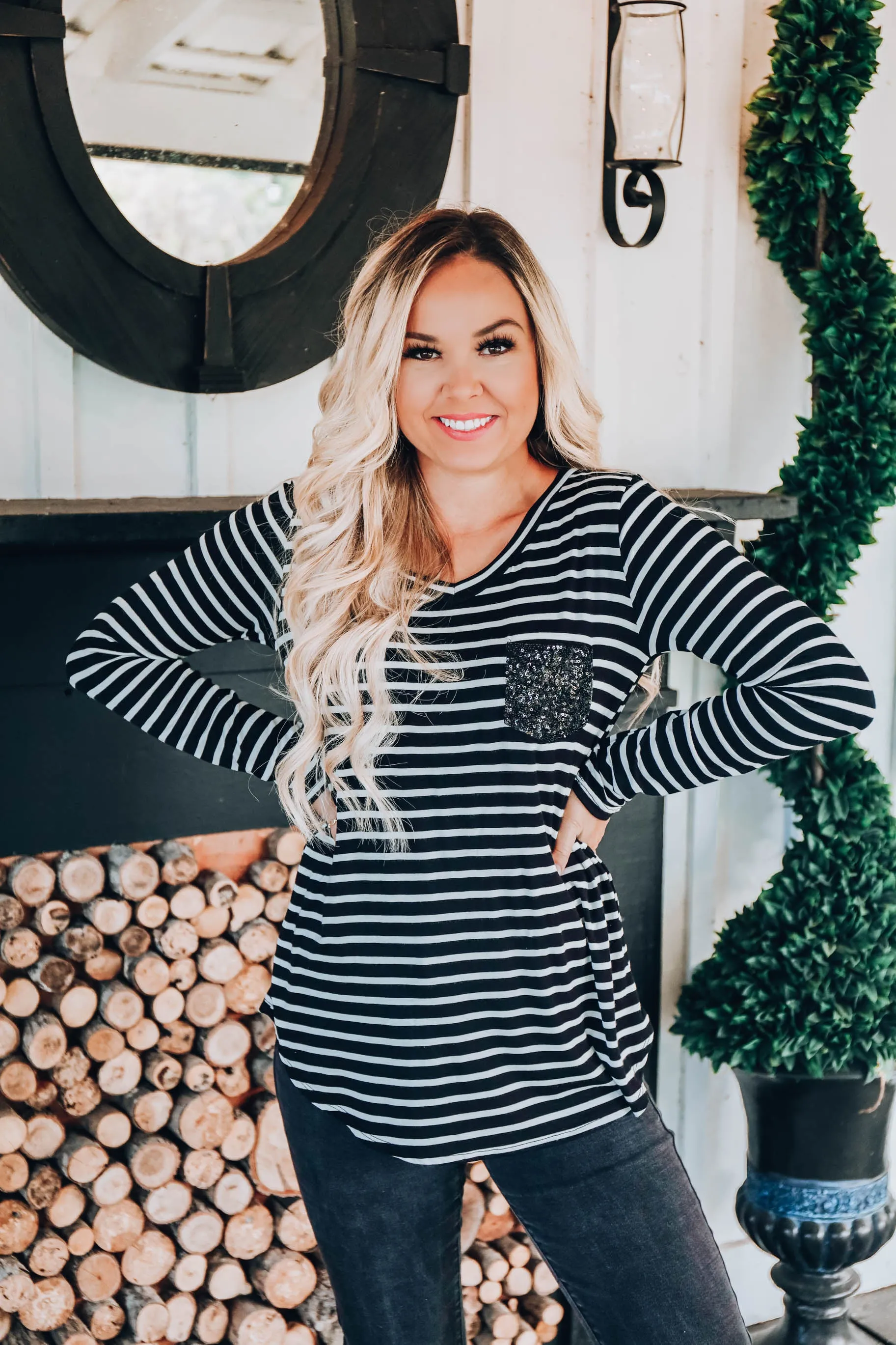 Regency Striped Top
