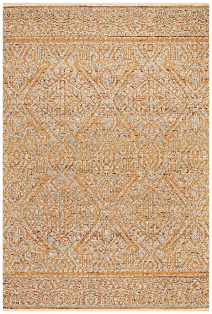 Relic Reuben Rust Natural Rug