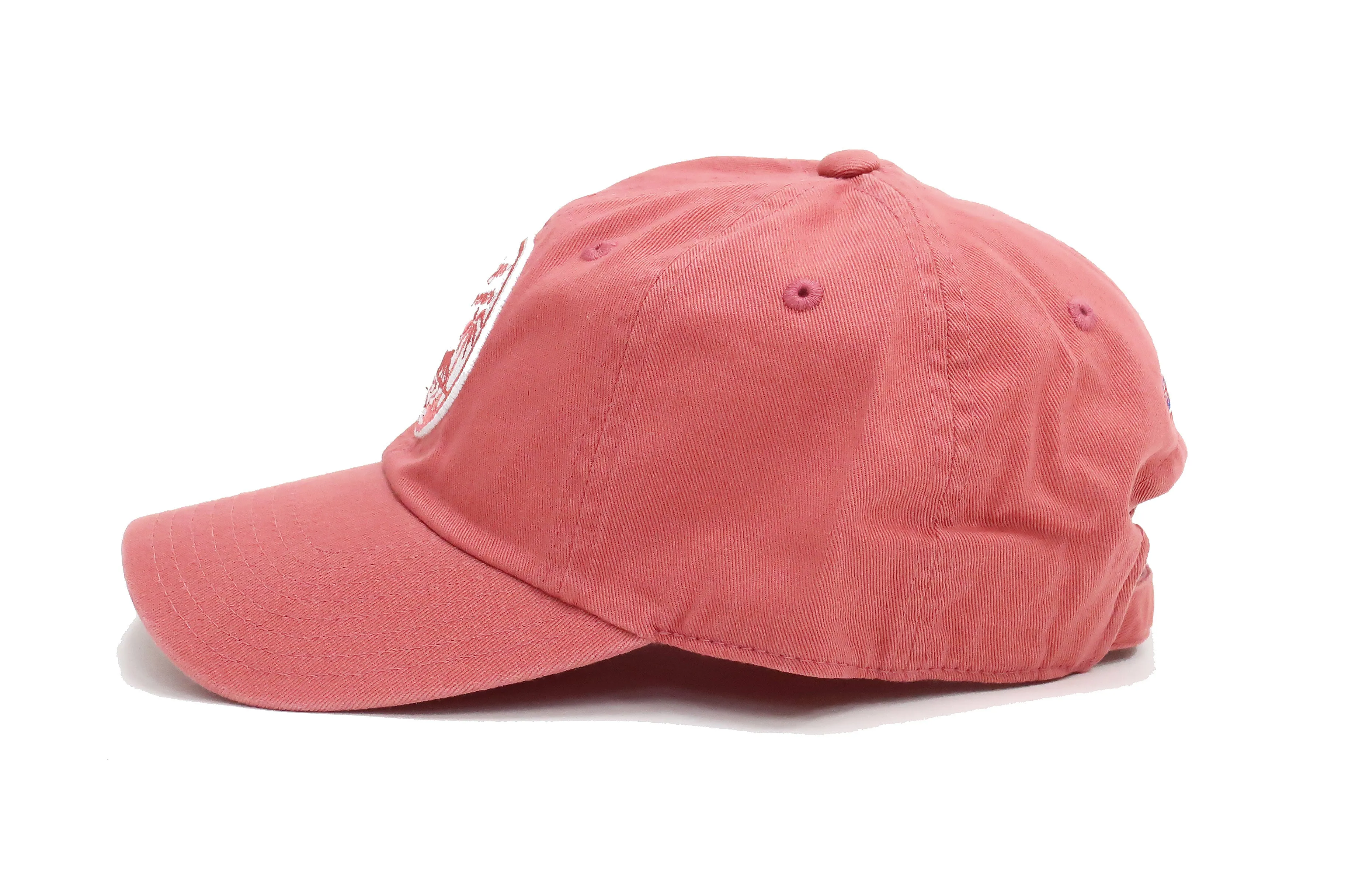 Reyn Spooner Cap THE MAUKA HAT Men's Classic Cotton Twill Hat with Embroidered Patch A000150221 502-A0001 Red