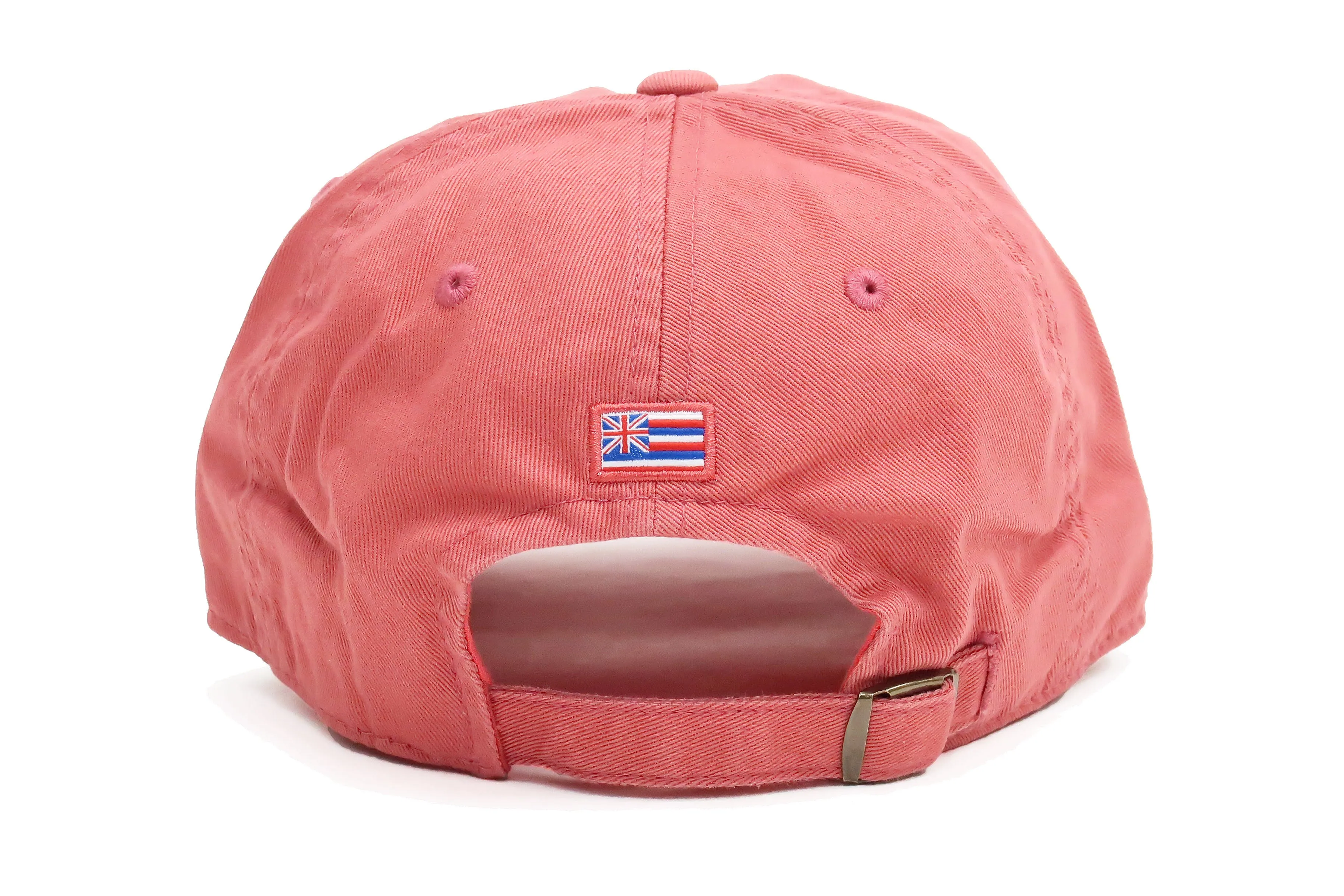 Reyn Spooner Cap THE MAUKA HAT Men's Classic Cotton Twill Hat with Embroidered Patch A000150221 502-A0001 Red