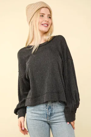 Ribbed Knit Top