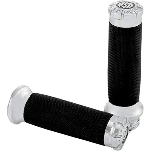 Roland Sands Design Chrome Chrono Grips 0063-2037-CH