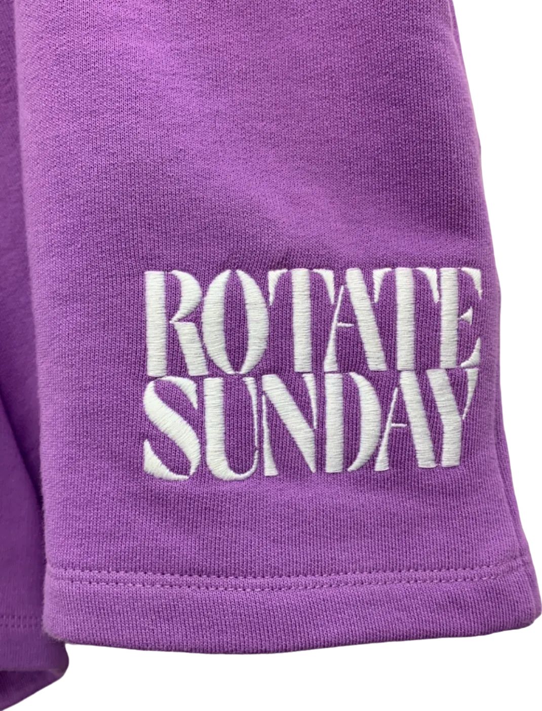 Rotate Fairy Wren Purple Organic Cotton Shorts UK M