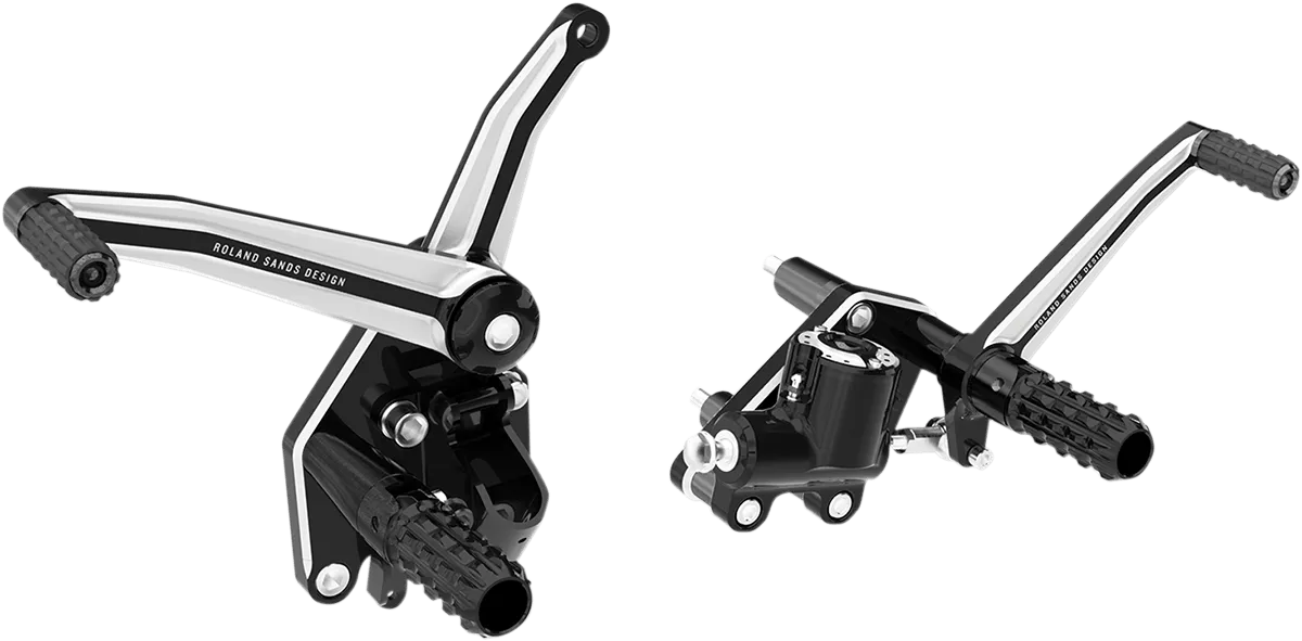 RSD 0035-1146-BM Softail Forward Controls - Contrast Cut