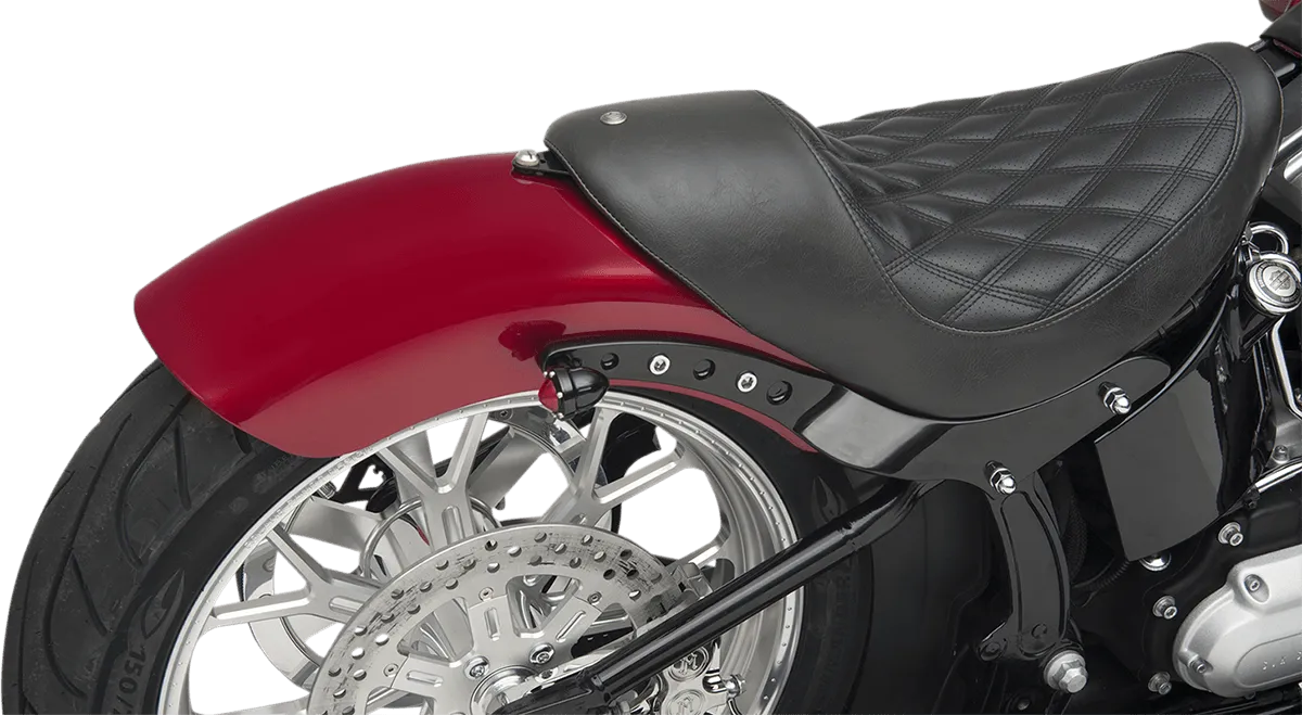 RSD 0215-2012-BP Tracker Rear Fender Conversion Kit with Black Struts