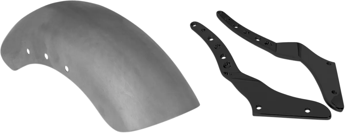RSD 0215-2012-BP Tracker Rear Fender Conversion Kit with Black Struts