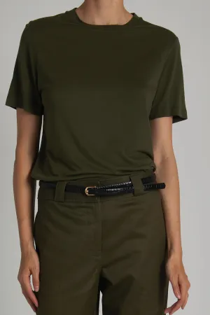 Saint Art New York - Zola Crewneck Tee (Olive)