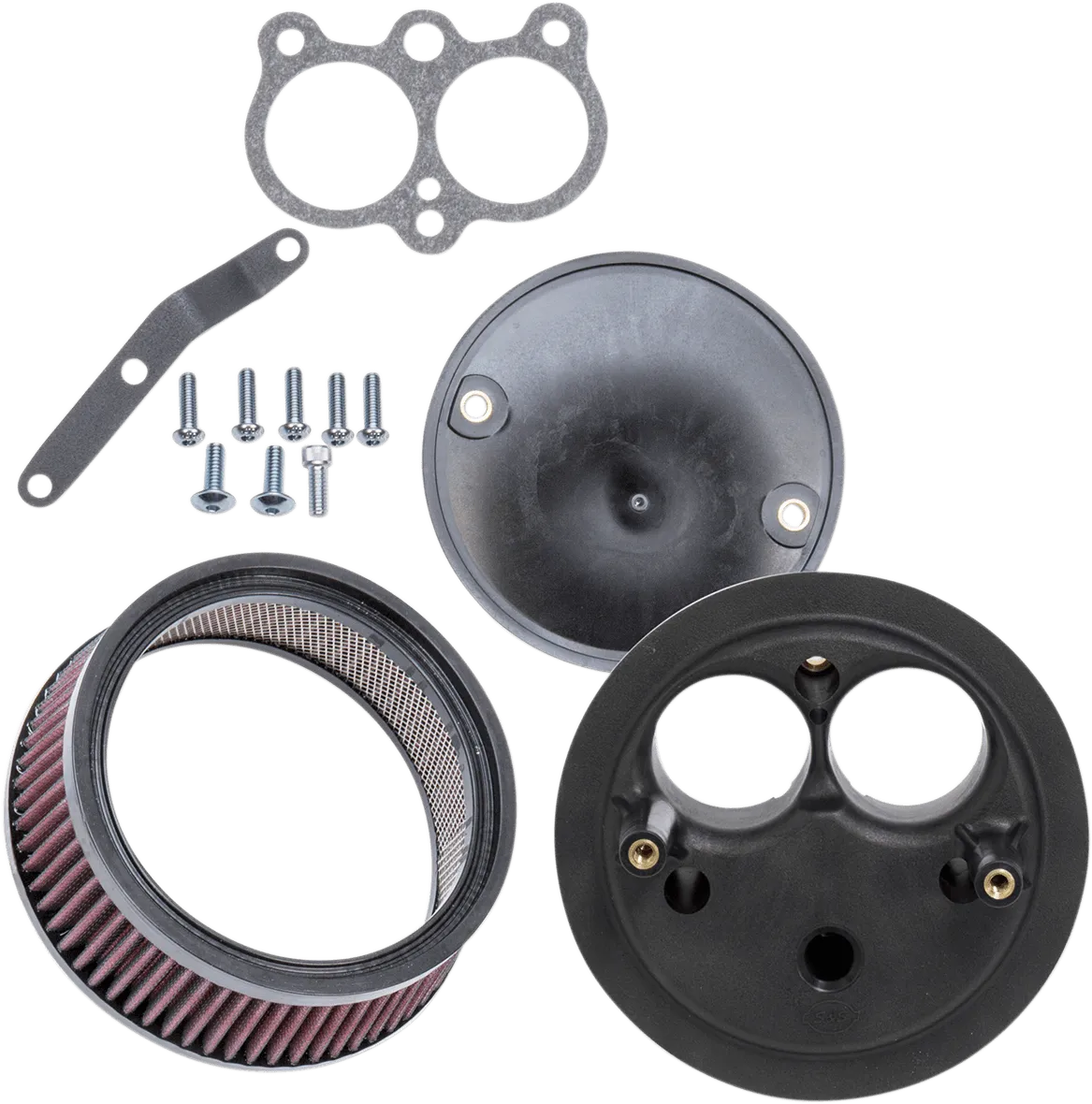S&S Cycle 170-0058 Stealth Air Cleaner Kit for S&S Super E & G Carbs