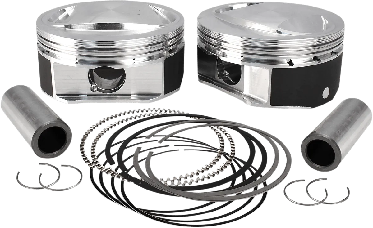 S&S Cycle 920-0101 High Compression Piston Kit - 3.397in. Bore
