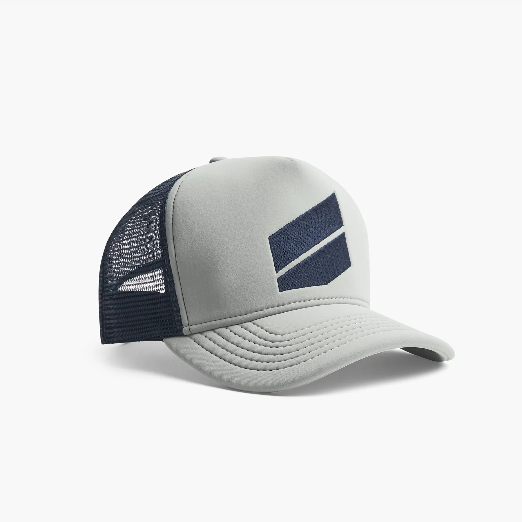 Scuba Graphic Trucker Hat - Pale Grey