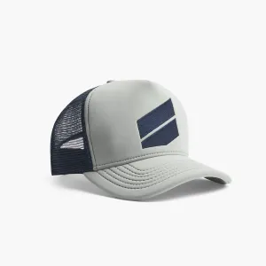 Scuba Graphic Trucker Hat - Pale Grey