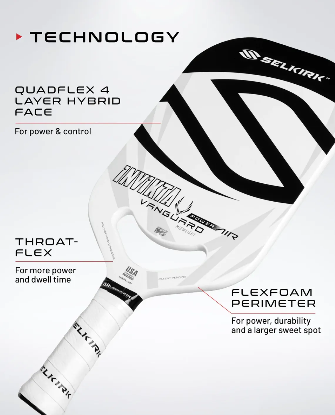 Selkirk Vanguard Power Air Epic Prestige