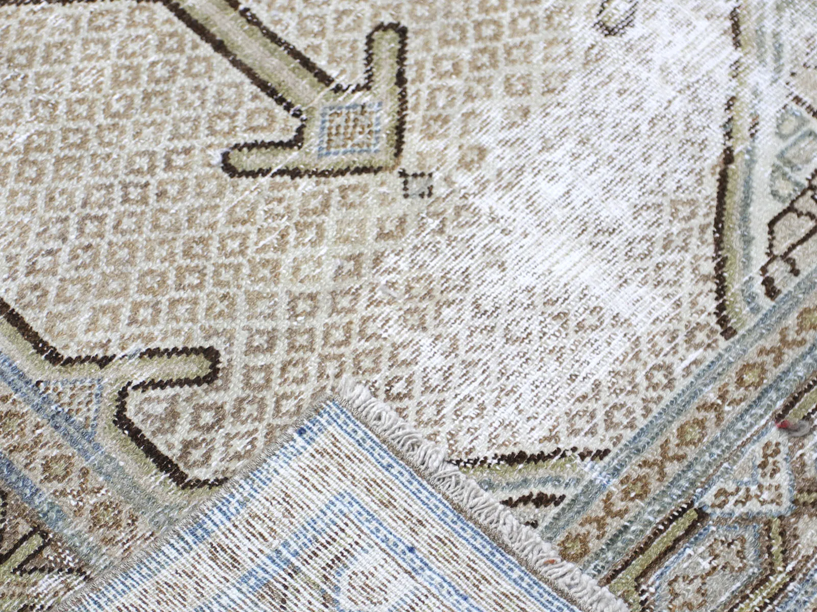 Semi Antique Persian Melayer Runner - 2'10" x 13'1"