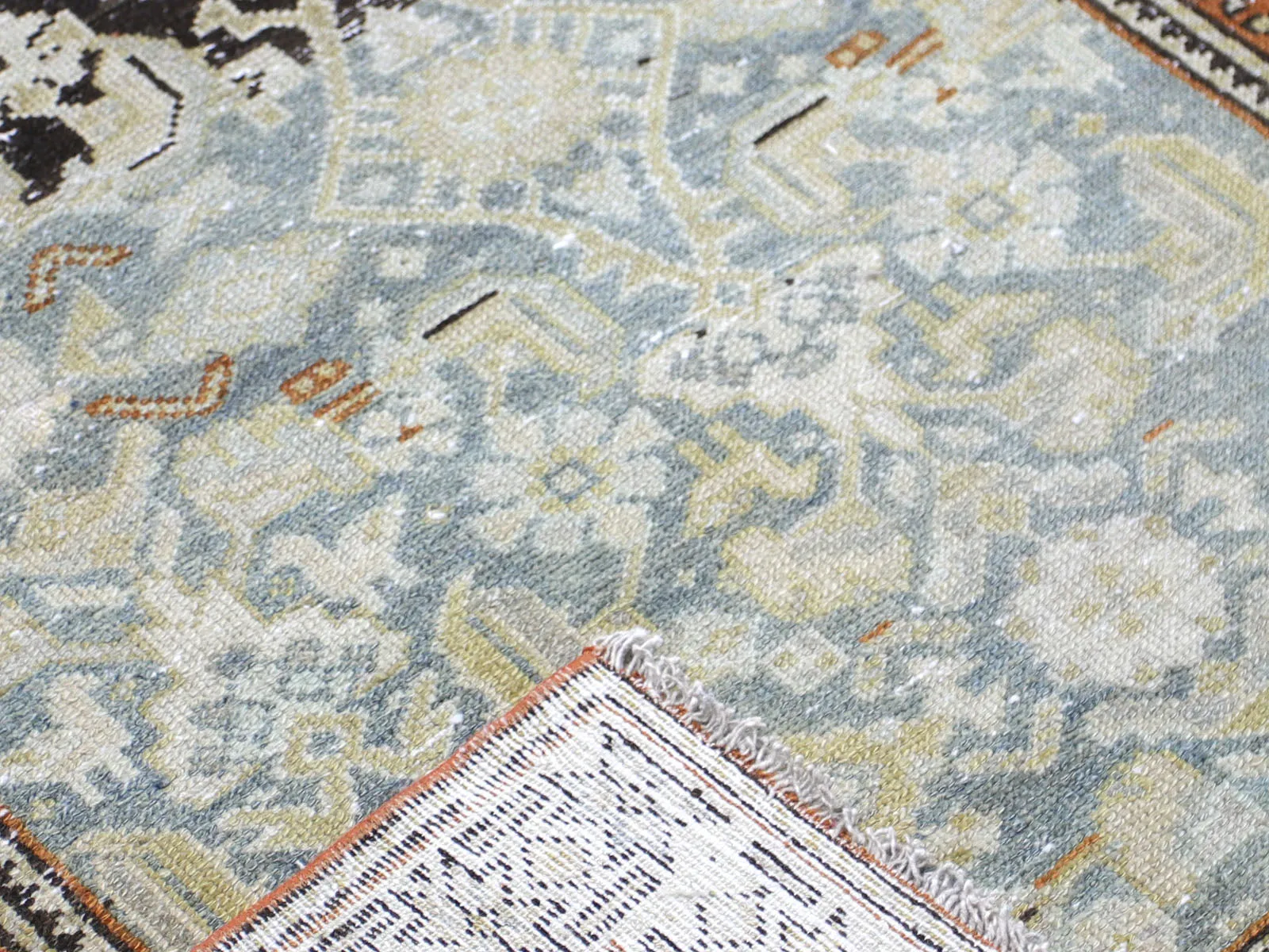 Semi Antique Persian Melayer Runner - 3'1" x 15'6"