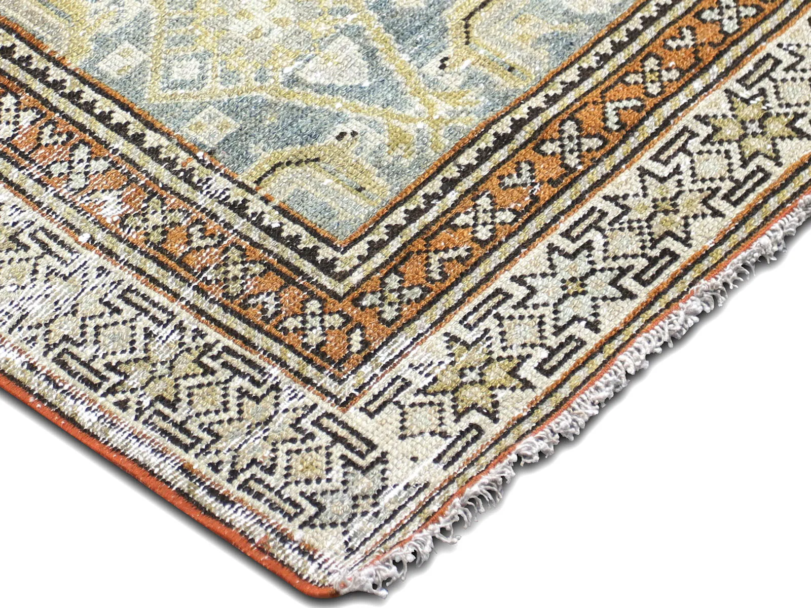 Semi Antique Persian Melayer Runner - 3'1" x 15'6"