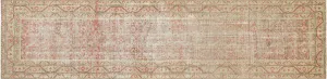 Semi Antique Persian Melayer Runner - 3'2" x 12'7"