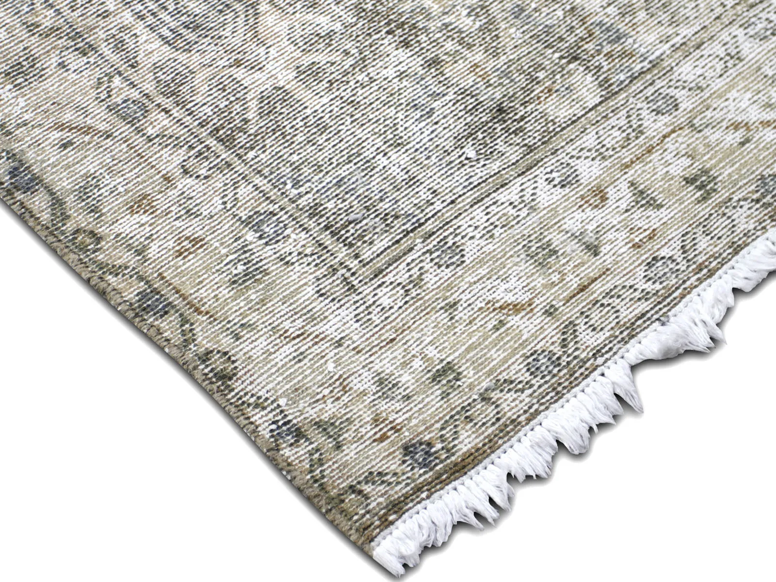 Semi Antique Persian Melayer Runner - 3'5" x 16'