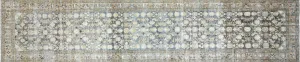 Semi Antique Persian Melayer Runner - 3'6" x 17'