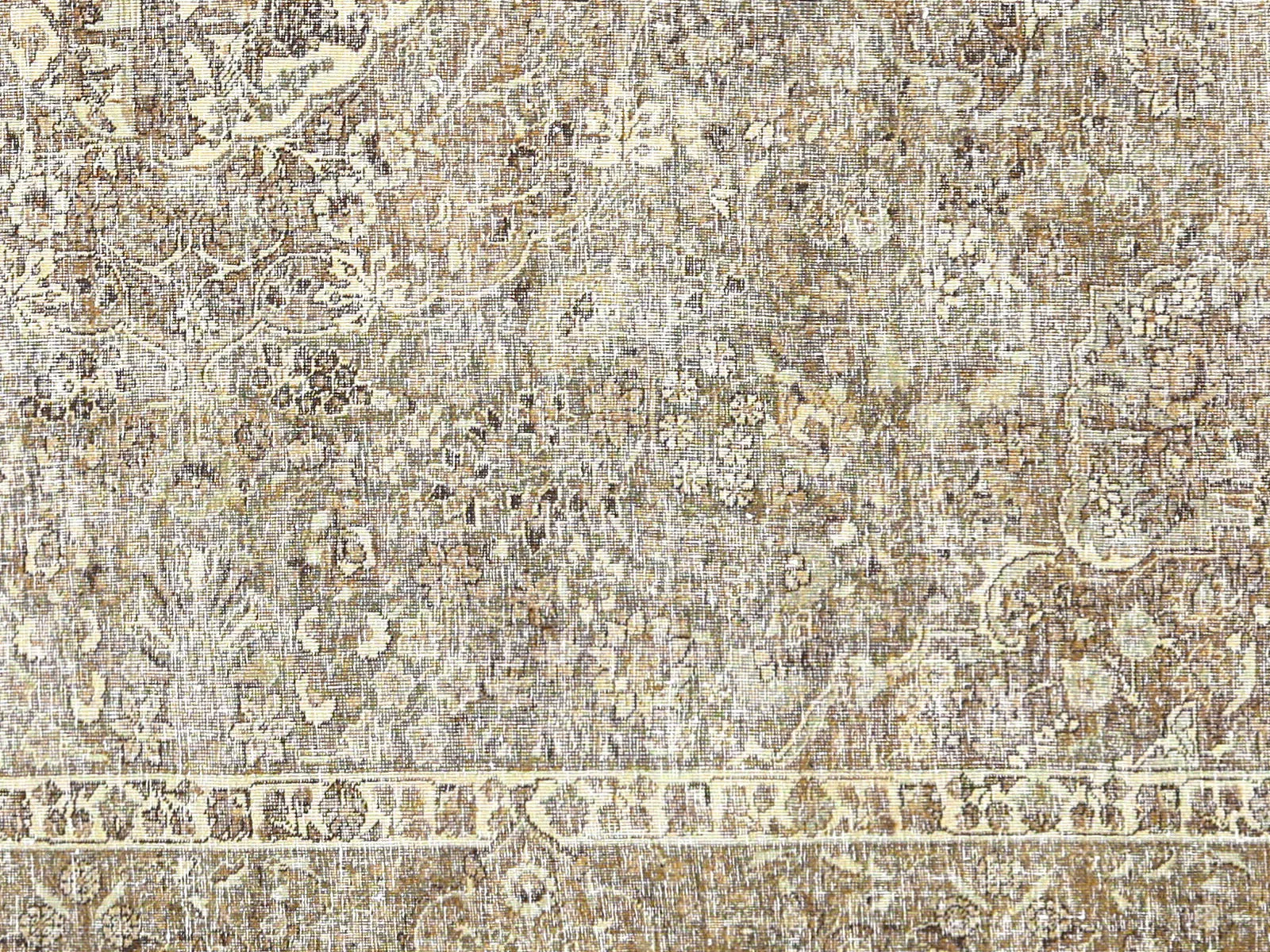 Semi Antique Persian Tabriz Rug - 7'3" x 10'9"