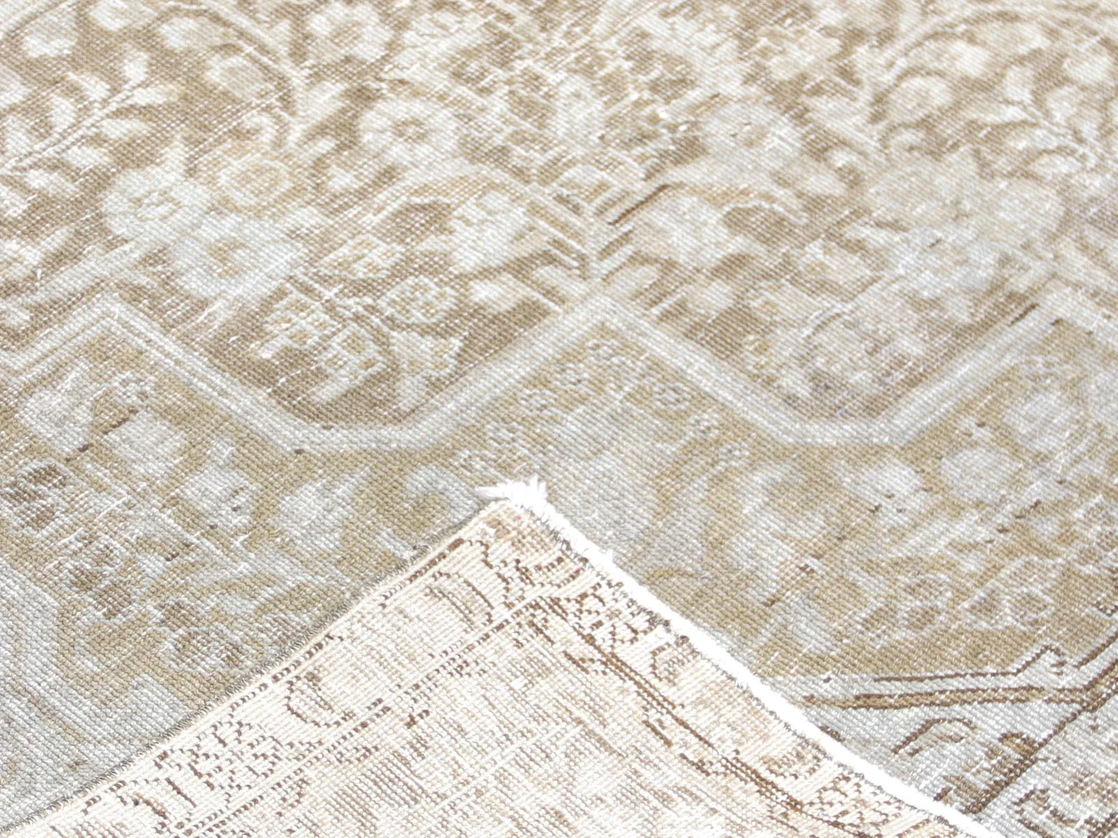 Semi Antique Persian Tabriz Rug - 7'9" x 11'3"