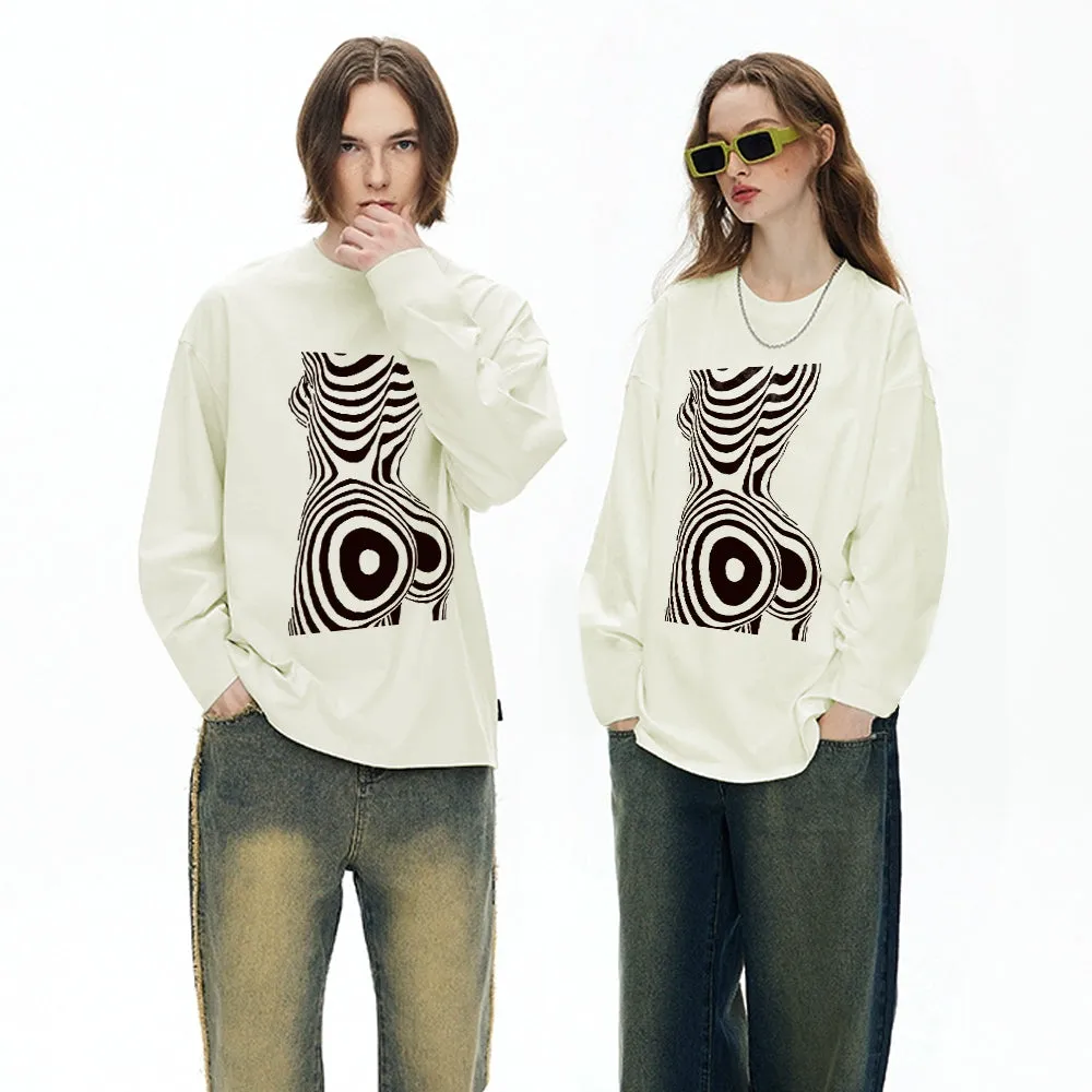 Sexy Portrait Body Sweatshirt