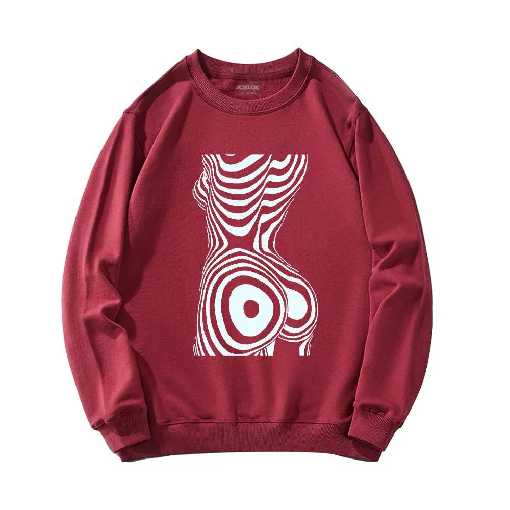 Sexy Portrait Body Sweatshirt