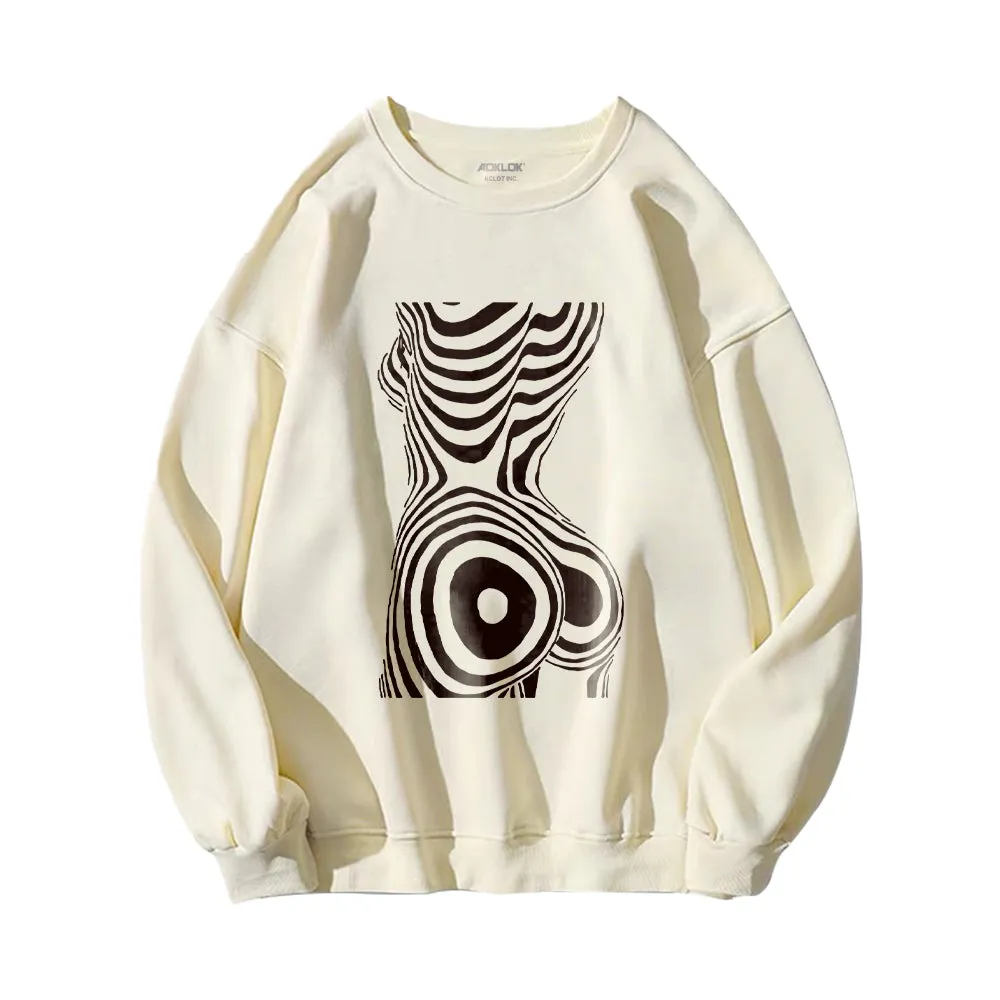 Sexy Portrait Body Sweatshirt