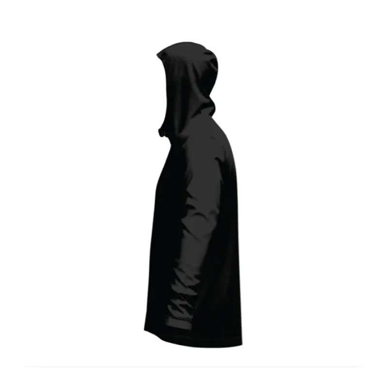 Sharks Basketball SlimFit HP Tech Zip Hoodie Black