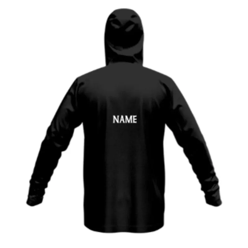 Sharks Basketball SlimFit HP Tech Zip Hoodie Black
