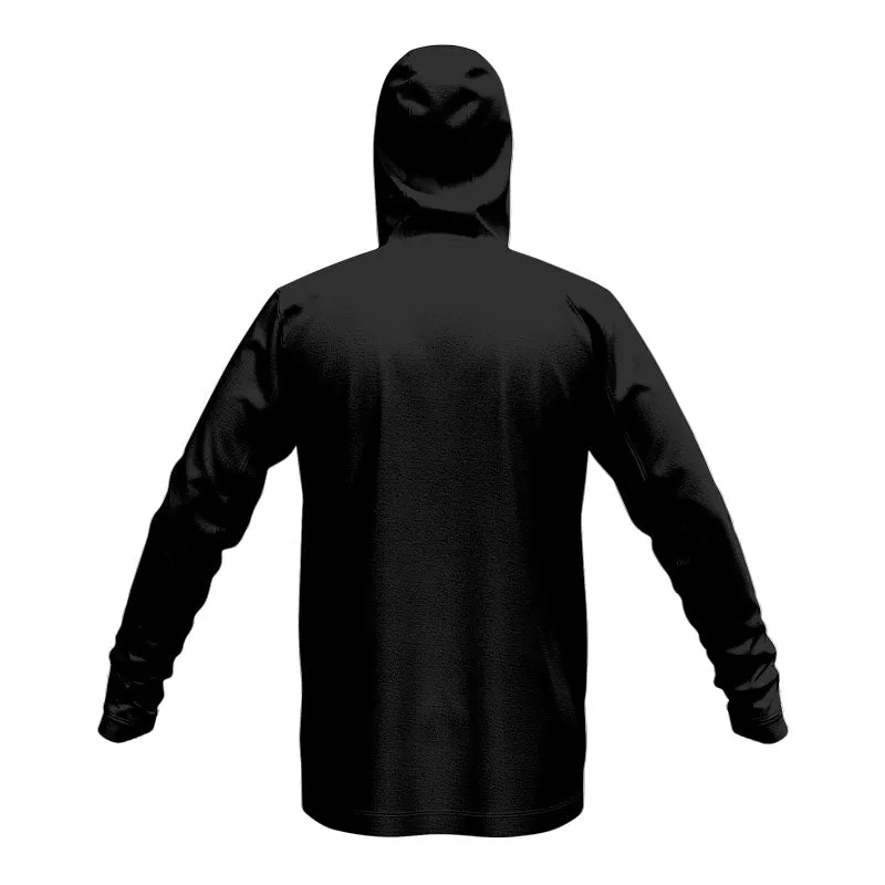 Sharks Basketball SlimFit HP Tech Zip Hoodie Black
