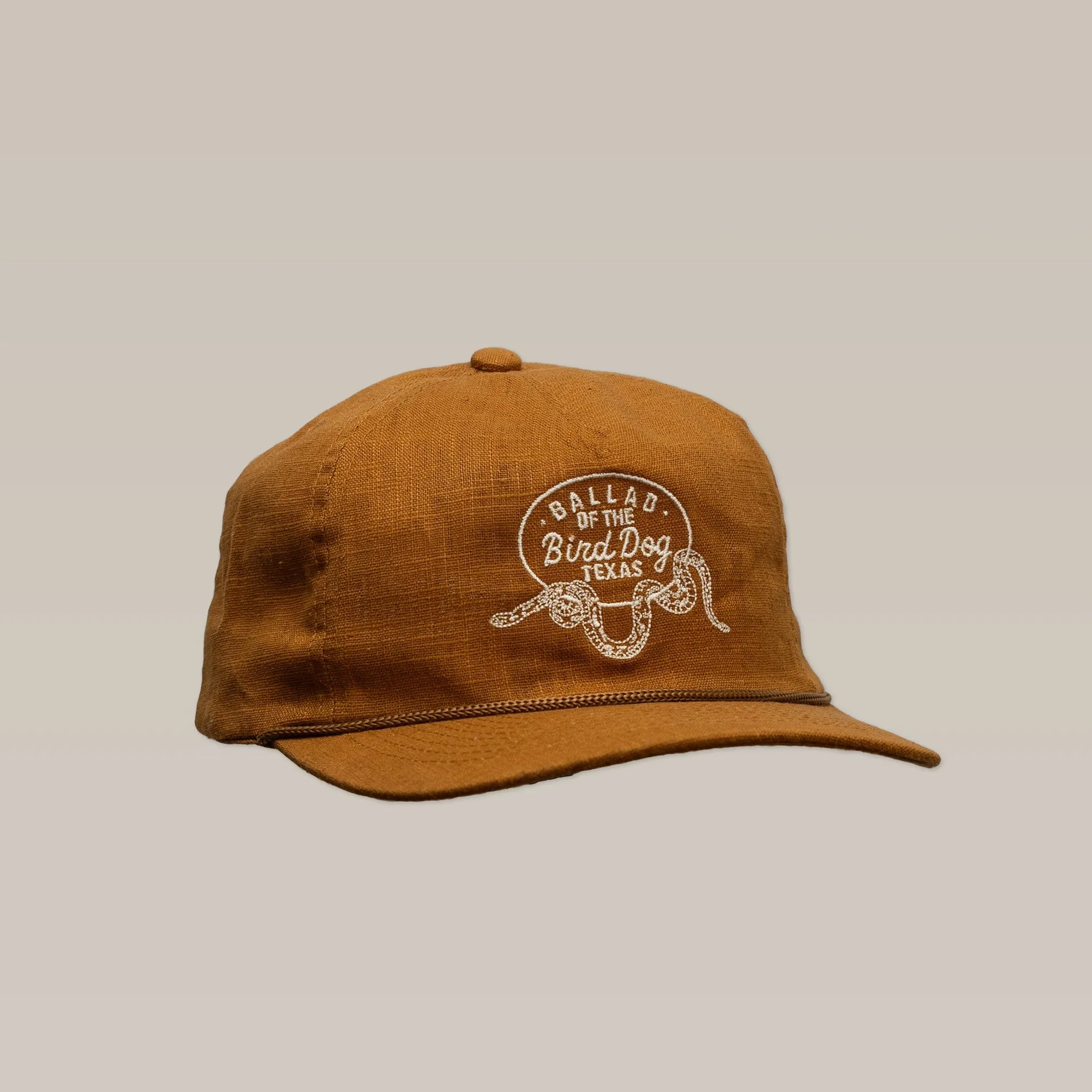 Shop Hat | Rattlesnake Oval Logo | Ballad of The Bird Dog