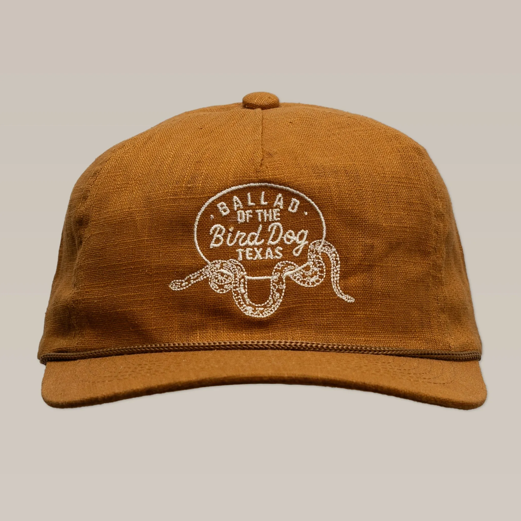 Shop Hat | Rattlesnake Oval Logo | Ballad of The Bird Dog